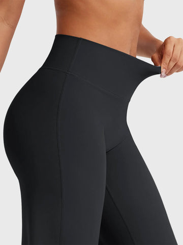 Black Straight Leg Leggings